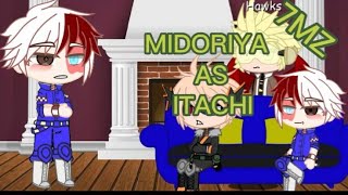 Bnha React A Midoriya As Itachi 