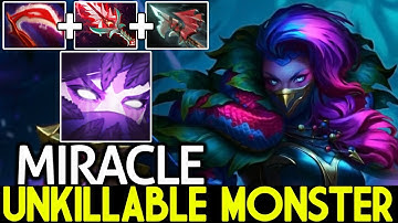 Miracle- [Templar Assassin] UNKILLABLE Monster 100% Physical Build 7.21 Dota 2