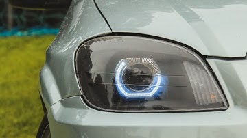 CELTA COM PROJETOR E ANGEL EYES- INSTALAÇÃO CASEIRA - TUDO FEITO EM CASA 💜✌🏼