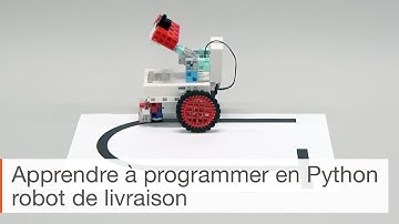 Apprendre à programmer en Python - robot de livraison