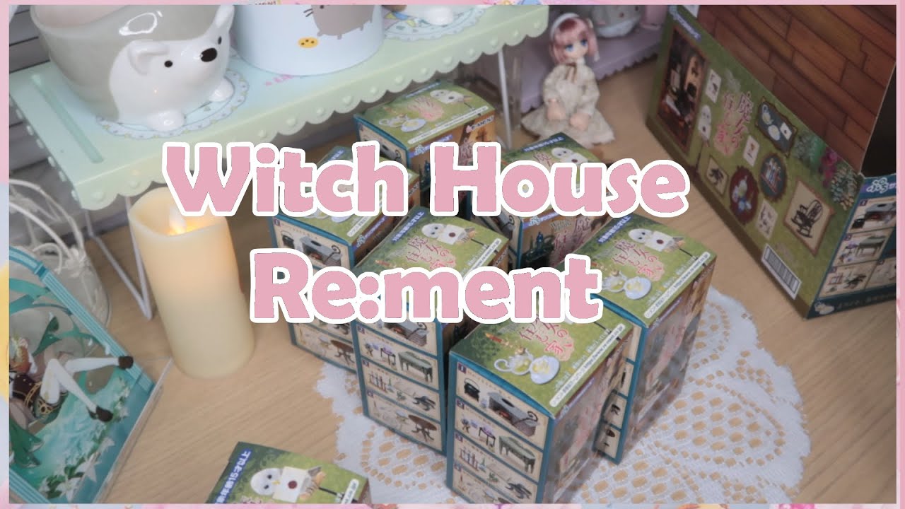 Witch House Re Ment Unboxing Silent Asmr Youtube