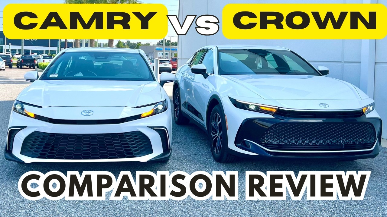 Is the Toyota Crown REALLY Worth the Extra Cost over Camry? - YouTube