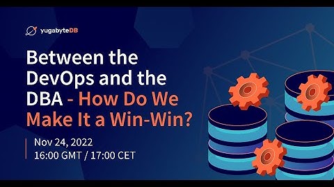 Between the DevOps and the DBA – How Do We Make it a Win-Win?