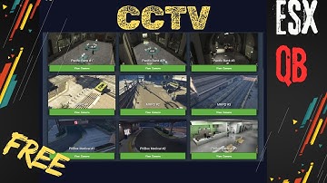FiveM CCTV Script – Realistic Security Camera System for ESX & QBCore