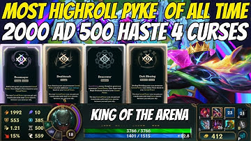 I BROKE The Arena – 1200 AD On Round 10 WHILE Stat Sharding | Pyke King Of The Arena
