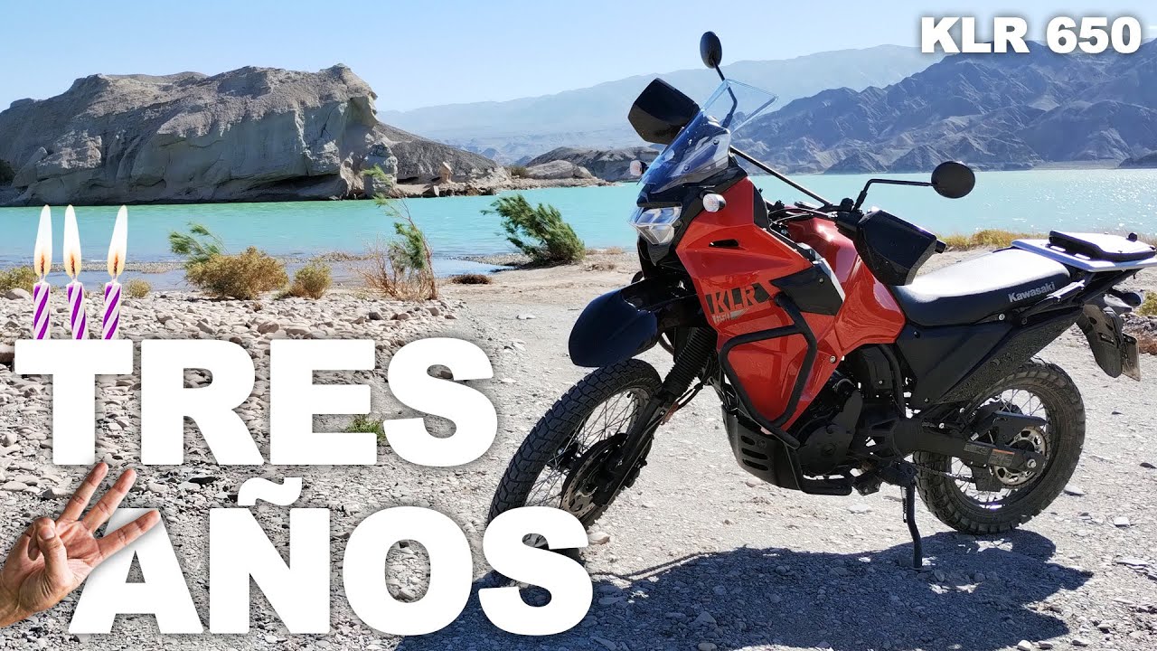 Kawasaki KLR 650 (gen 3): 3 AÑOS con la KLR 🎂 (Opinión Honesta)
