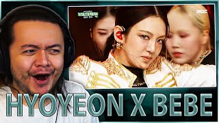 HYOYEON X BEBE - ‘Picture’ @ MBC Gayo Daejejeon 2023 | REACTION