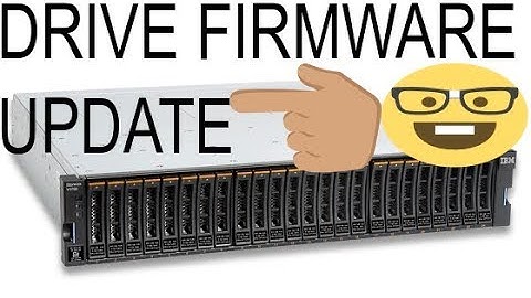 DRIVE FIRMWARE UPDATE DISK UPGRADE Storwize V7000 V3700 IBM