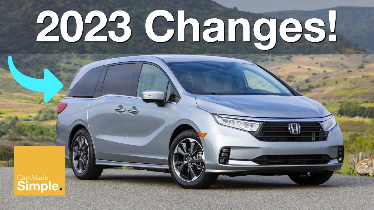 2023 Honda Odyssey Full Change List | New Sport Edition! - YouTube