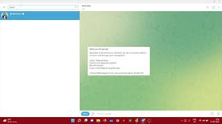 How to use Telegram bot for Sending and Receiving Message  | Tamil Explain | Telegram