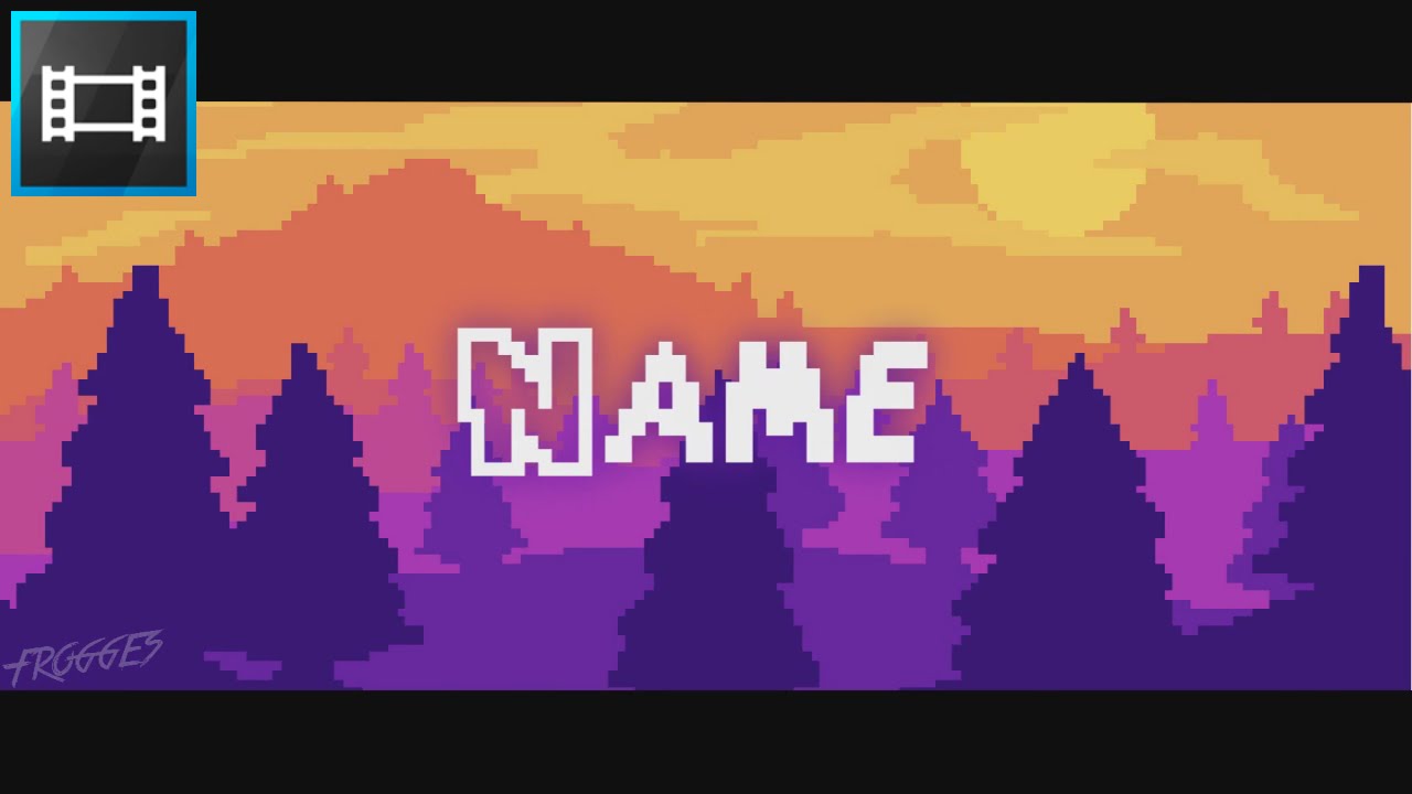 free 8 bit 2d intro template 208 sony vegas template youtube