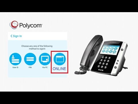 Tech Tip: Polycom VVX - Skype Online Web Sign-in