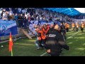 Riots: MFK Skalica - Slovan Bratislava [Slovan fans]. 2017-05-01