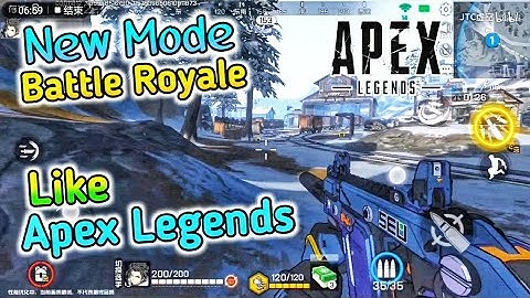 Ace Force(王牌战士) : New Mode Battle Royale Gameplay Like Apex Legende