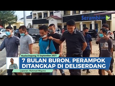 Dua Perampok Truk Buronan Polres Aceh Tamiang Ditangkap di Deliserdang