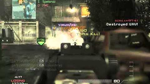 MW3: I love DROPZONE  & TRIPLE KILLS ;) LOL