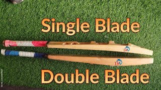 Difference between Single Blade vs Double Blade Cricket Bat #tejassports #cricket #9990090260 screenshot 4