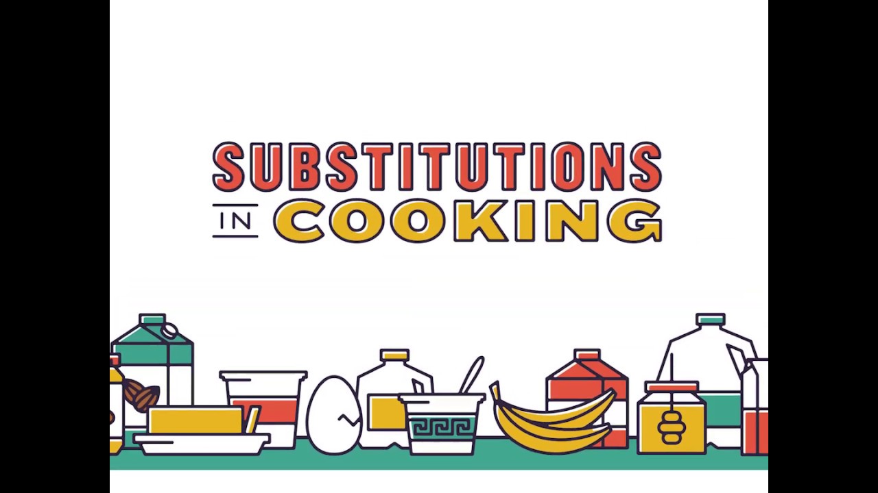 MyHealthKC Substitutions in Cooking - YouTube