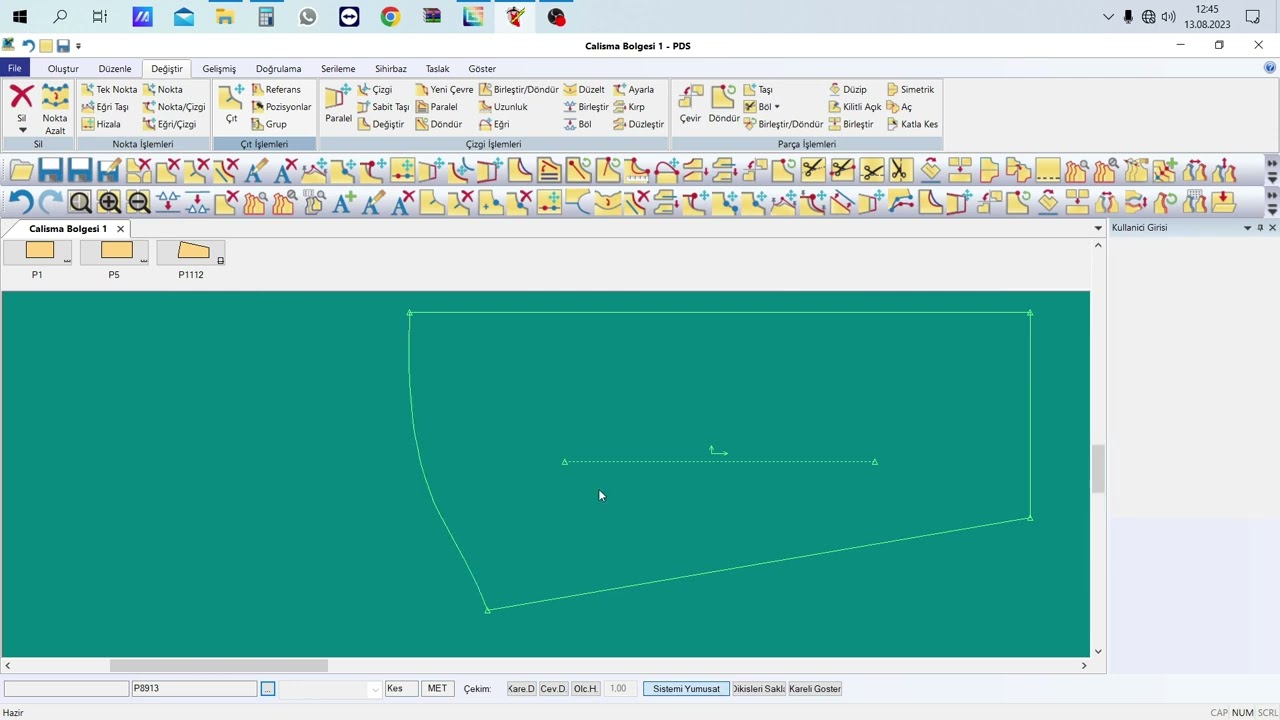 PART 3 I KAPŞONLU BEDEN KOL OVERSIZE YONTEM 2 I GERBERDE OVERSIZE KOL YAPIMI