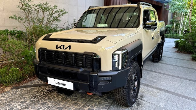 4K] 2026 KIA Tasman X-Pro "Tan Beige / Black" Walkaround Review - YouTube
