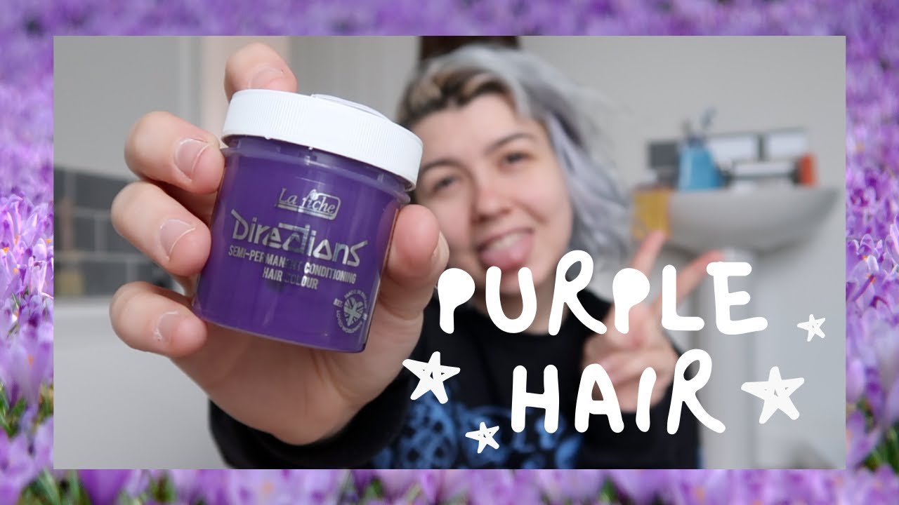 Dying My Hair Purple With Directions Lilac