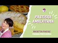 Pastiera amalfitana con crema pasticcera  antonietta polcaro