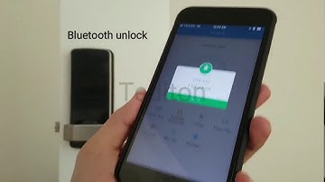 Keyless Electronic Door Lock Password Bluetooth Digital Smart Door Lock With TT lock App Remote