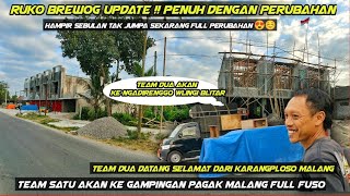 Team Dua Datang Selamat Lanjut Tanggapan Terdekat  Ruko Brewog Update Penuh Perubahan