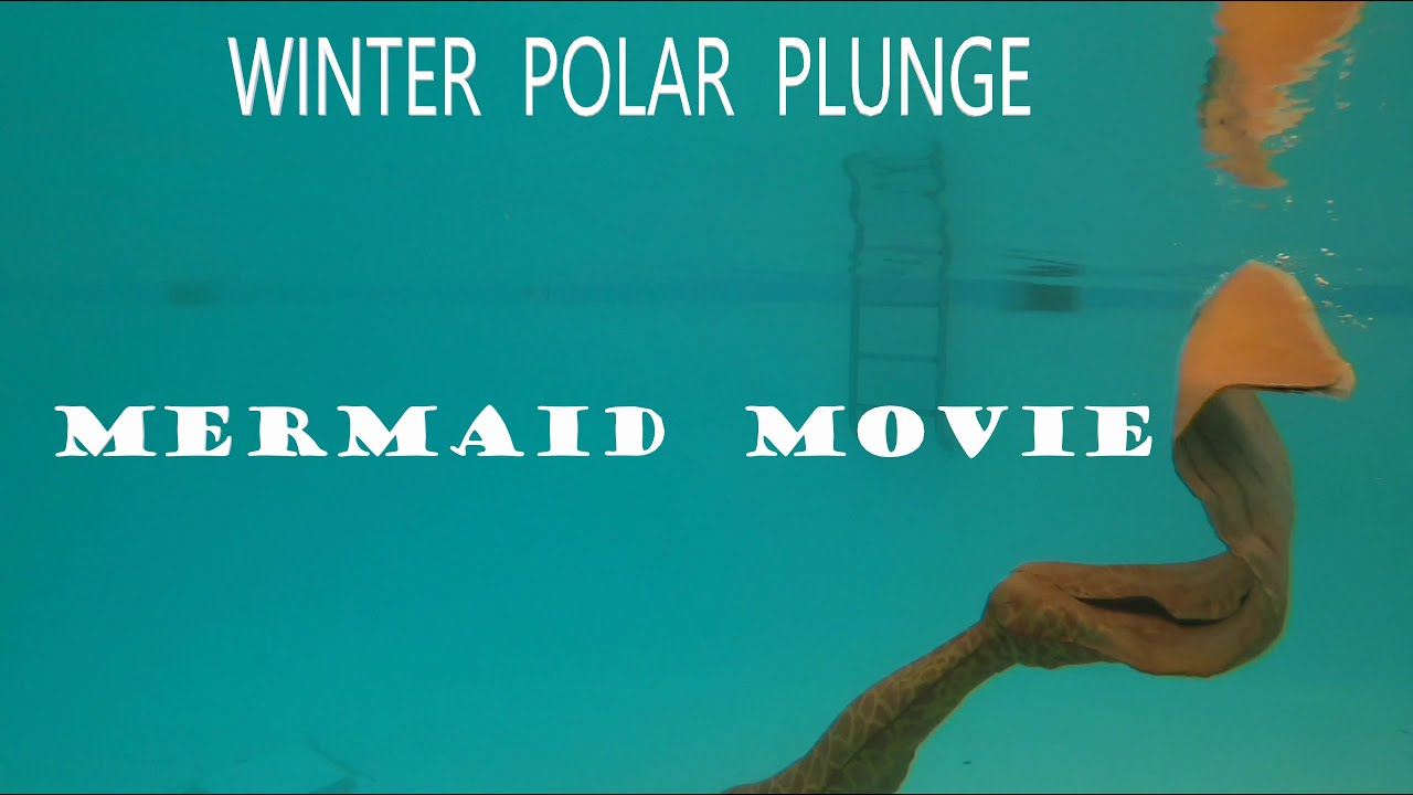 MERMAID MOVIE | WINTER POLAR PLUNGE UNDERWATER SWIM | Mermaid Syrena