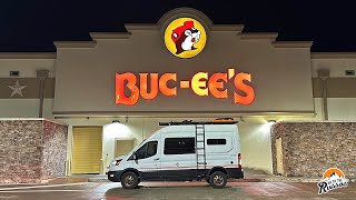 Spending a Night at a Bucee’s Gas Station in Our Camper Van