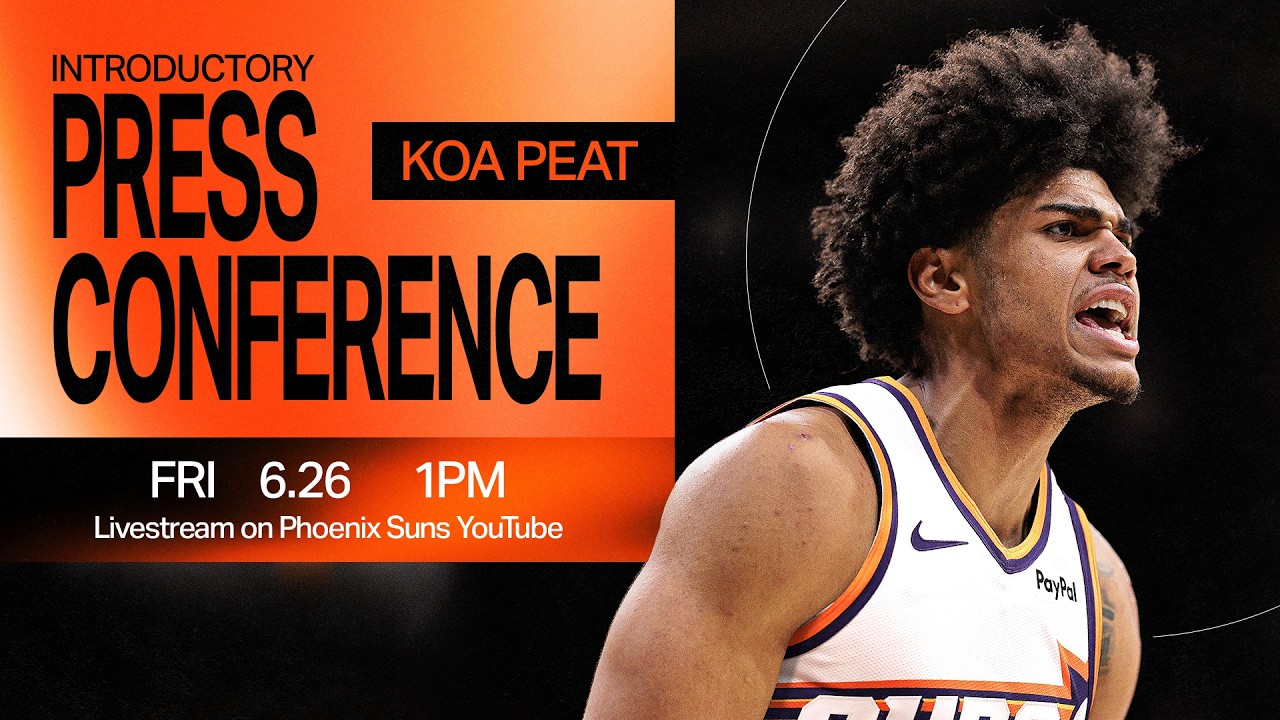 Koa Peat Introductory Press Conference | Phoenix Suns