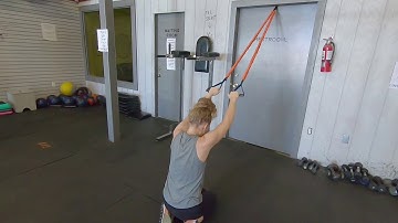 Lat Pulldown with Resistance Band