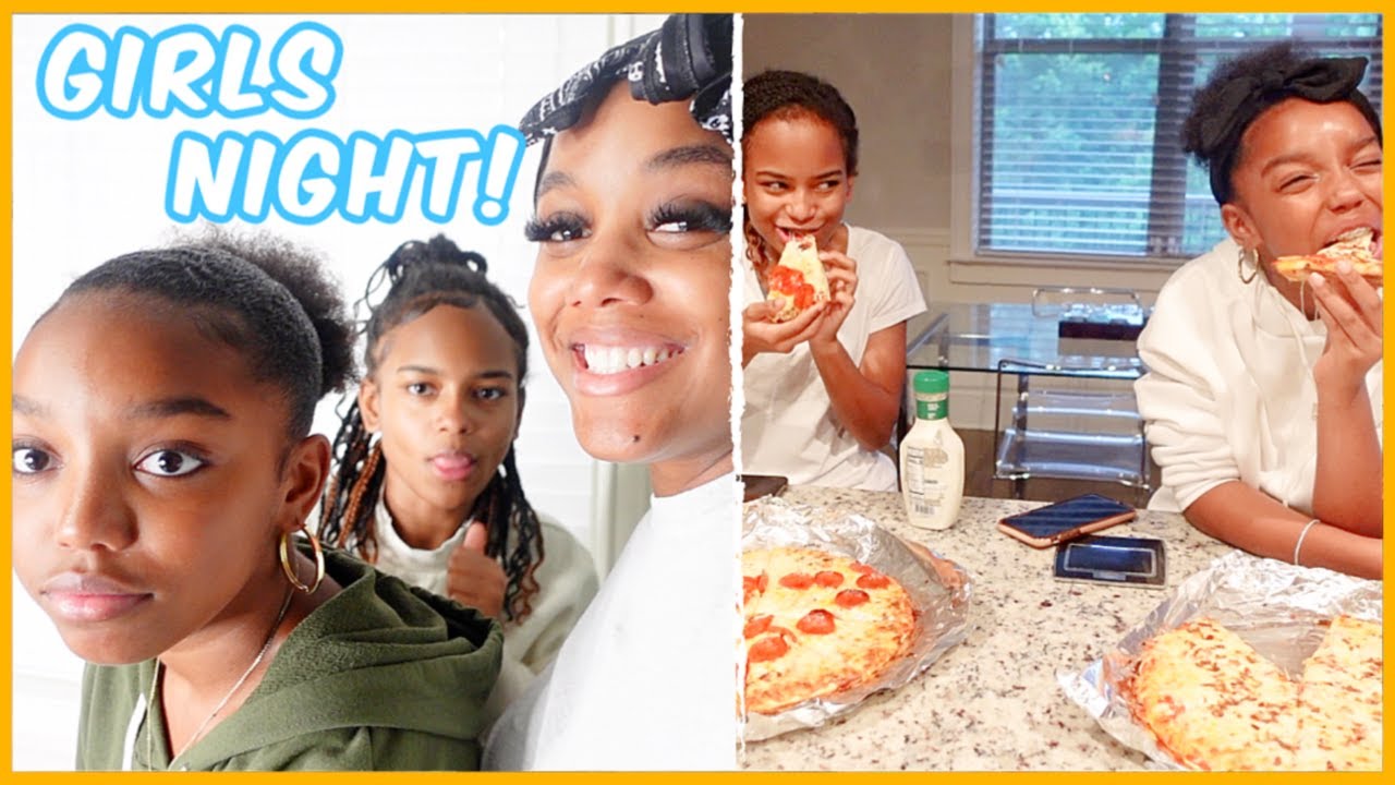 BEING A SINGLE MOM WITH 2 KIDS FOR A MOVIE AND PIZZA NIGHT | Ellarie