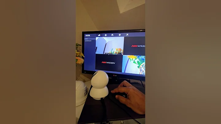 Connecting Tapo TP-Link PTZ camera to the Hikvision NVR by ONVIF protocol! #smarthome #surveillance