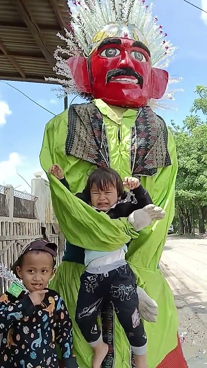 Don't be afraid of ondel-ondel #shorts #viral #ondelondel