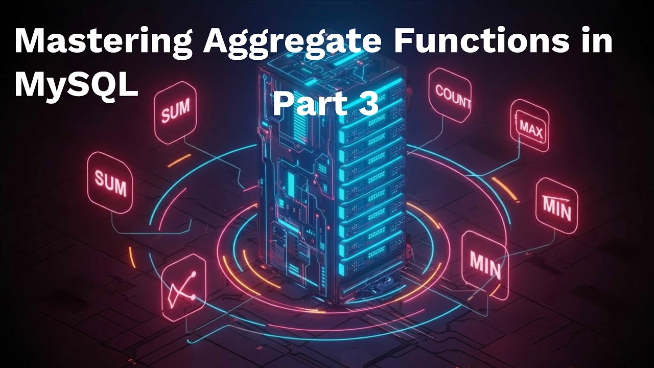 📊 Mastering Aggregate Functions in MySQL | COUNT, SUM, AVG, MAX, MIN ...