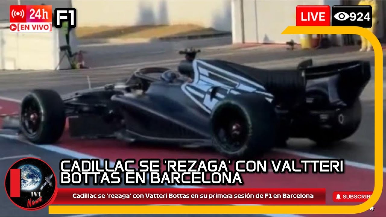 Cadillac se 'rezaga' con Valtteri Bottas en su primera sesión de F1 en ...