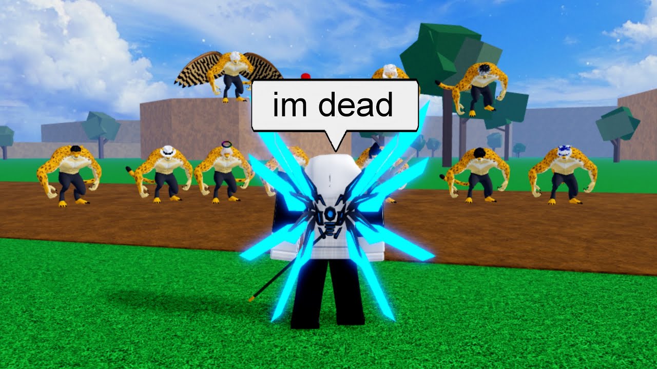 10 Leopards vs 1 Player..