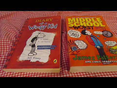 Diary of a wimpy kid and middle school series book review
