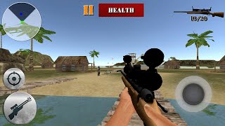 Sniper Commando Island Assault (By Game Pickle) Android Gameplay HD screenshot 1