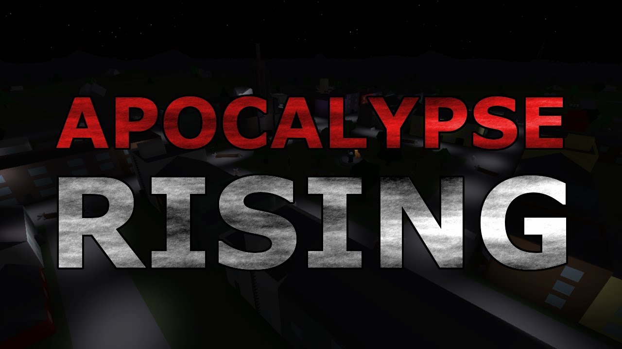 Roblox Apocalypse Rising Map Trailer Youtube - roblox youtube trailer