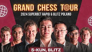 2024 SUPERBET RAPID & BLITZ POLAND | 5-KUN (O'ZBEK TILIDA) #grandchesstour