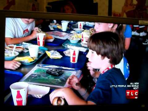 little pepole big wold jacob haveing luch with his...