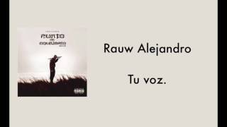 Watch Rauw Alejandro Tu Voz video