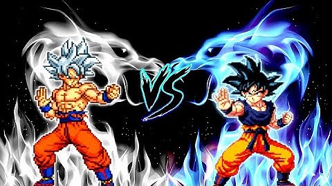 Goku LB V3 OP (all form) VS Manga Goku UI V3 OP in Jump Force Mugen