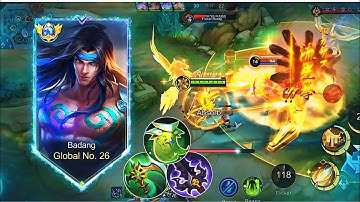 Try this build and emblem badang solo rank epic comeback 💪| badang best build and emblem 2025 🔥