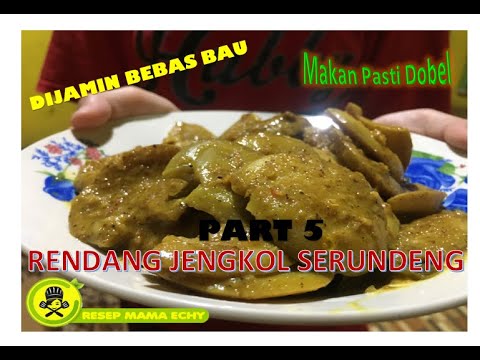 Resep Rendang Jengkol Kelapa Sangrai