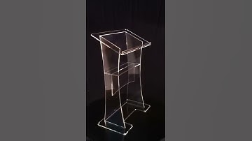 Novalecterns Academy 800 lectern Clear