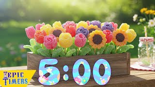 5 Minute Easter Candy Art Music Timer!