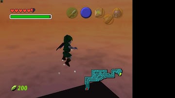 Zora River to Lost wood with Bomb